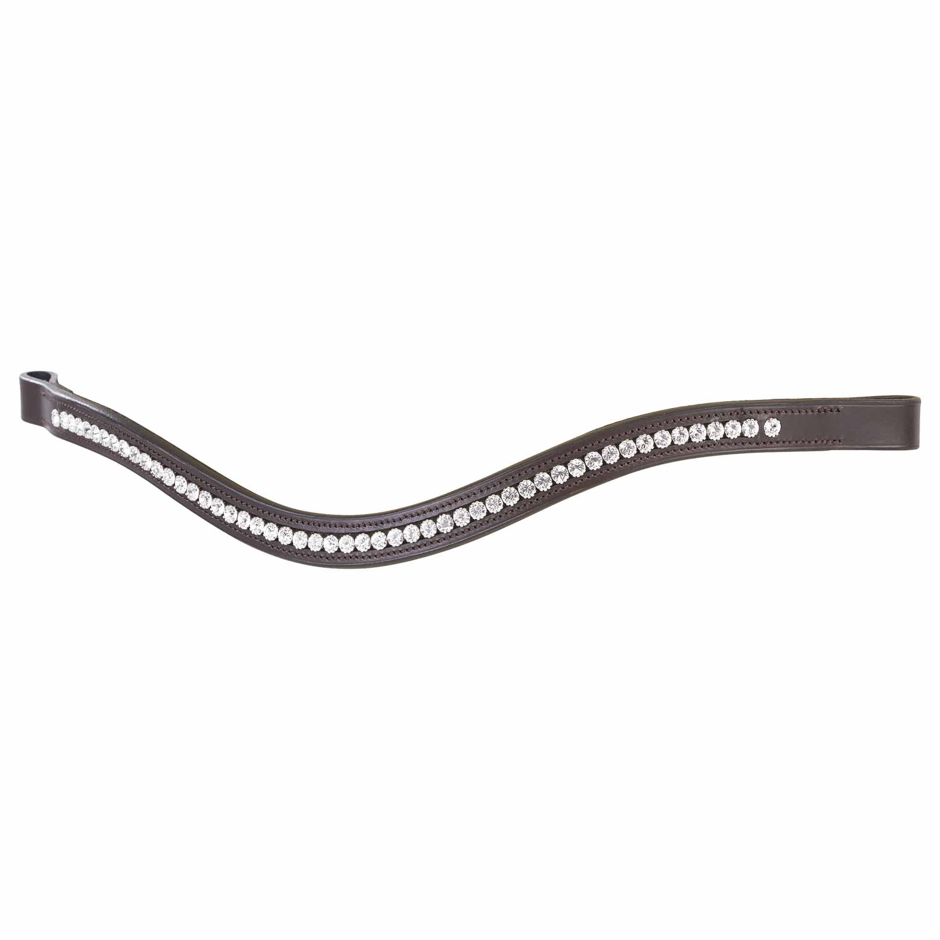 BUSSE Frontalino CLASSIC Pony marrone/cristallo
