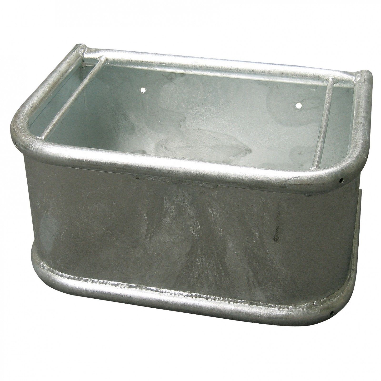 Kerbl Abreuvoir rectangulaire galvanisé 35 l