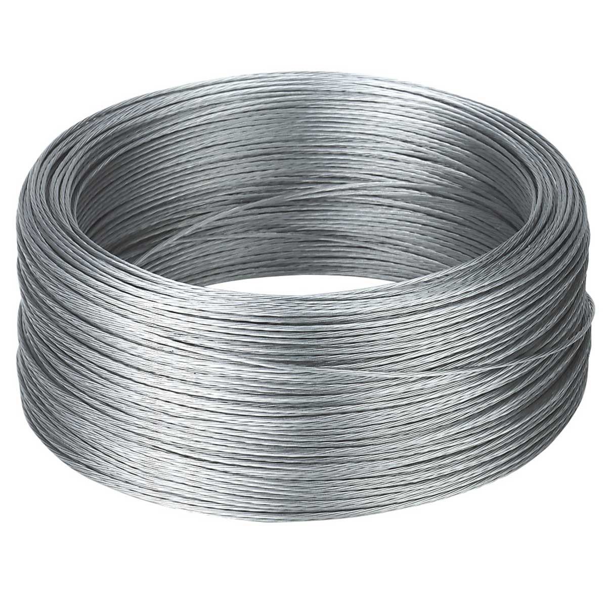 AKO Filo per recinto elettrico intrecciato zincato 1,5 mm 200 m