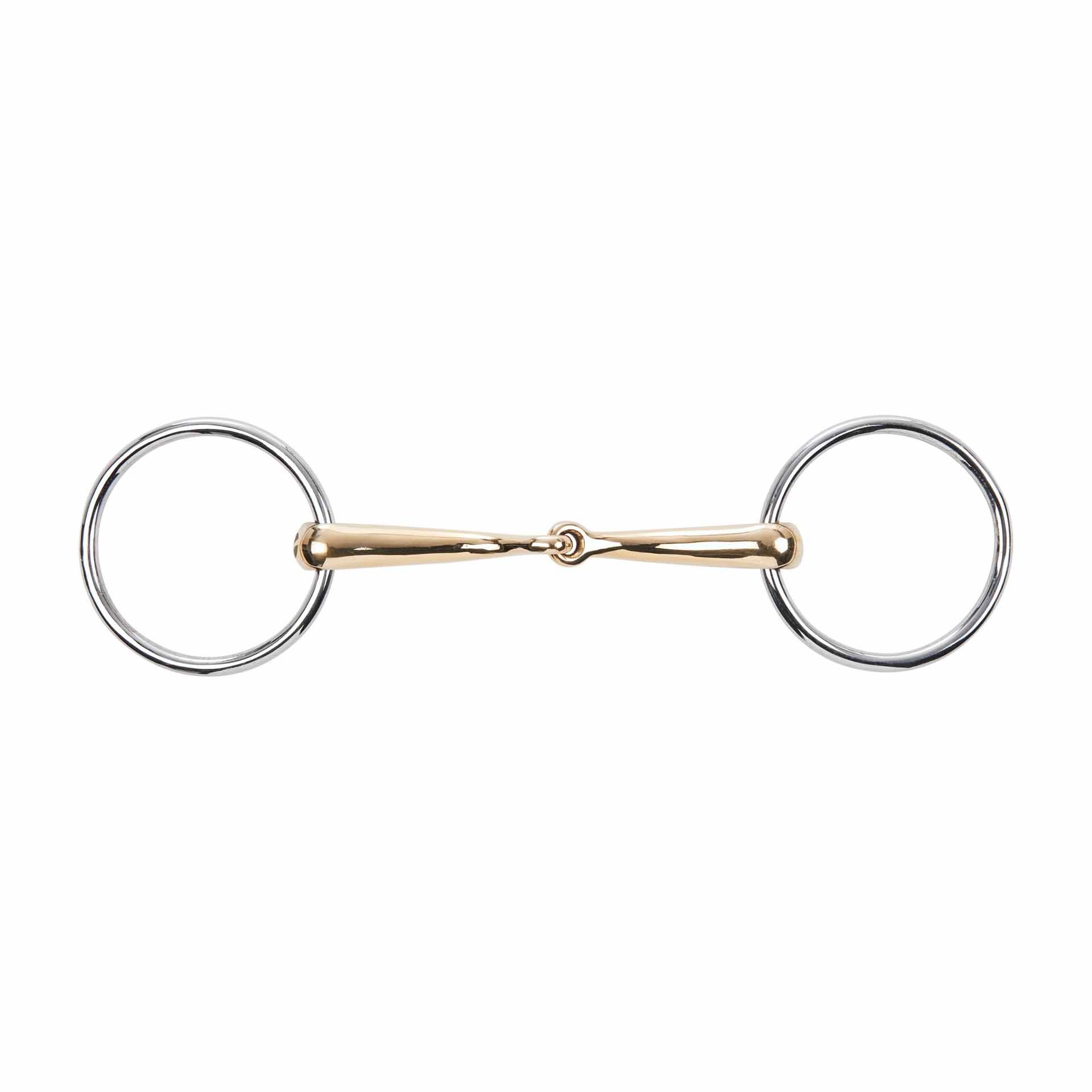 BUSSE Snaffle Bit KAUGAN®-SHAPED 14 mm 11.5 cm/65 mm