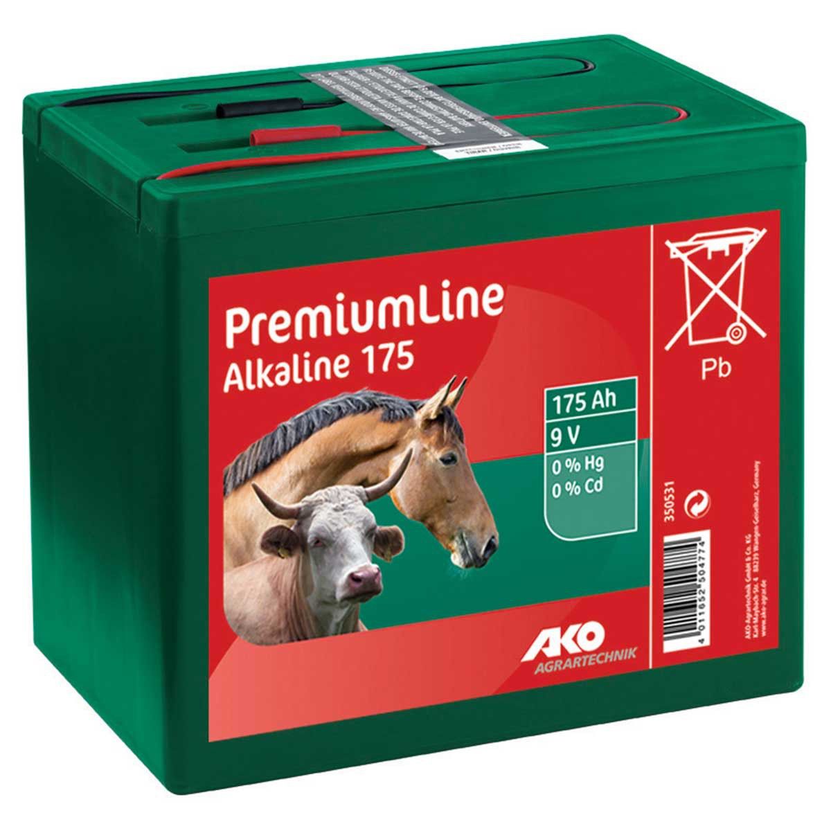 AKO Batteria a secco alcalina per recinti elettrici 9V