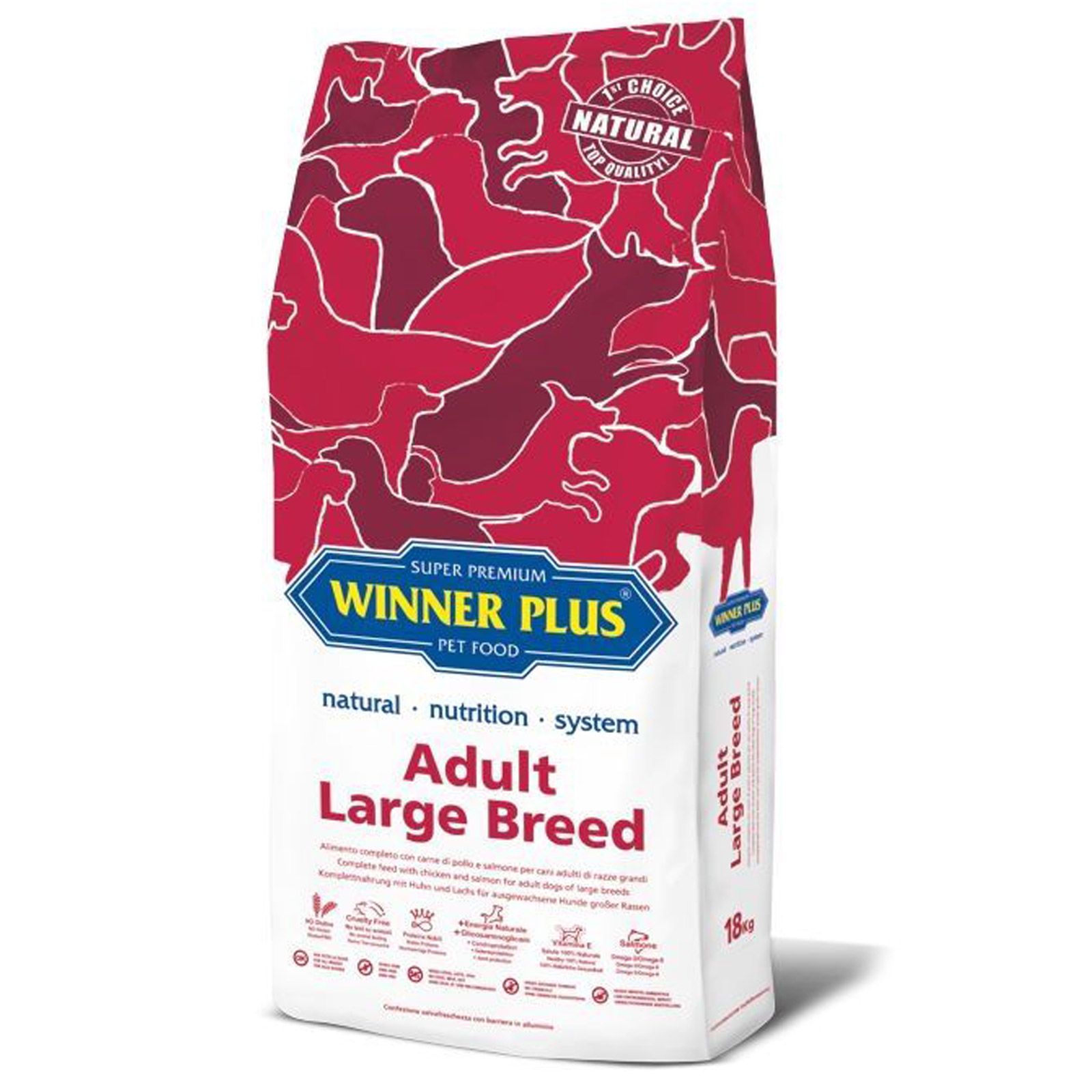 Winner Plus Super Premium Adulte Grandes Races 18 kg