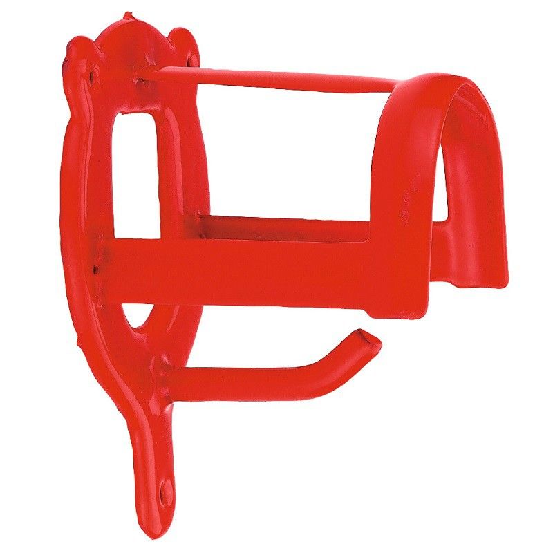 Kerbl Supporto per filetti a parete rosso