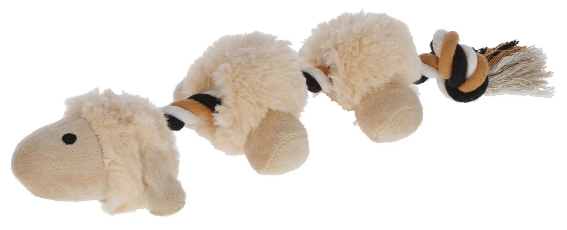 Shaggy Lamm mit Baumwollseil 39 cm