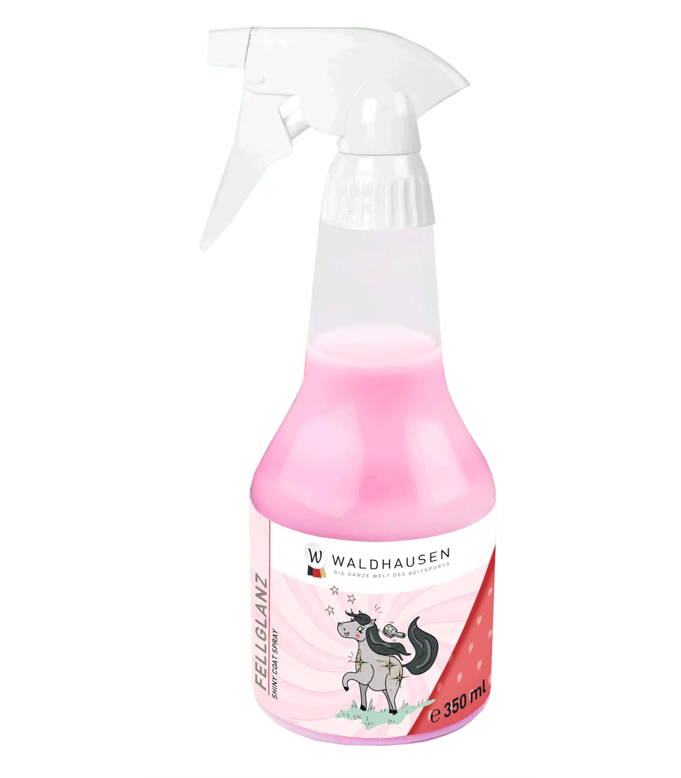 Waldhausen Fellglanz mit Glitzer, Erdbeer-Vanille 350ml