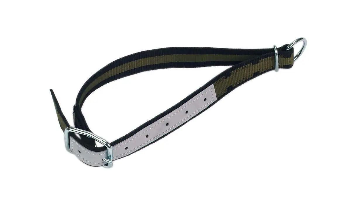 Halsband mit Ovalglied und D-Ring 100 x 4 cm