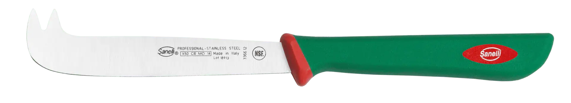 Sanelli Käsemesser mit 2 Spitzen, 12 cm