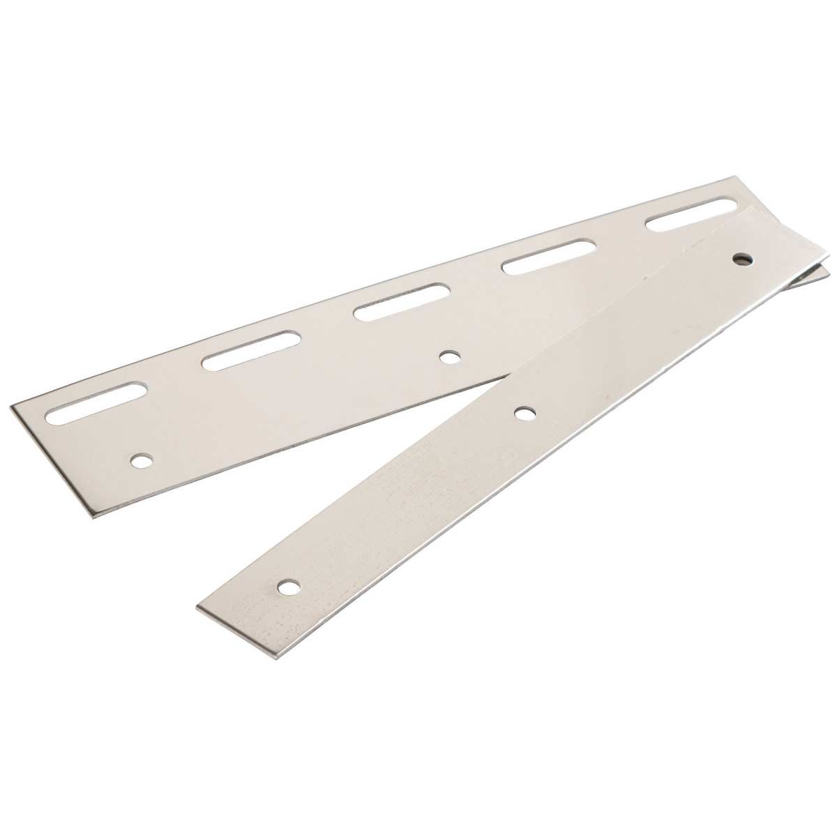 Plaque pendulaire de rideau en PVC acier inoxydable 20 cm