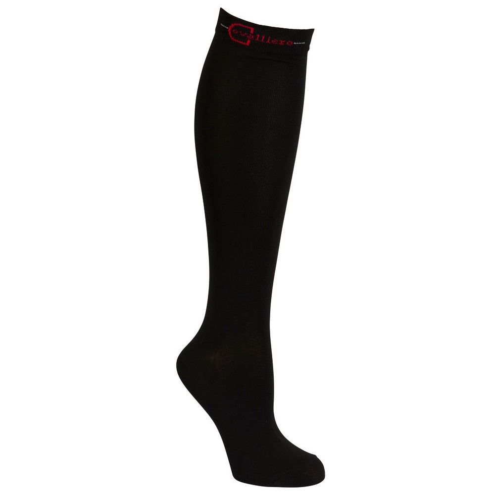 Chaussettes d'équitation Covalliero Grado noir