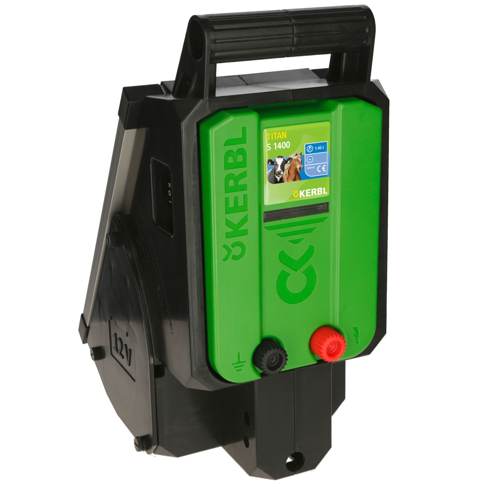 Eletttrificatore con pannello solare Kerbl TITAN S 1400 12V, 1,4 Joule