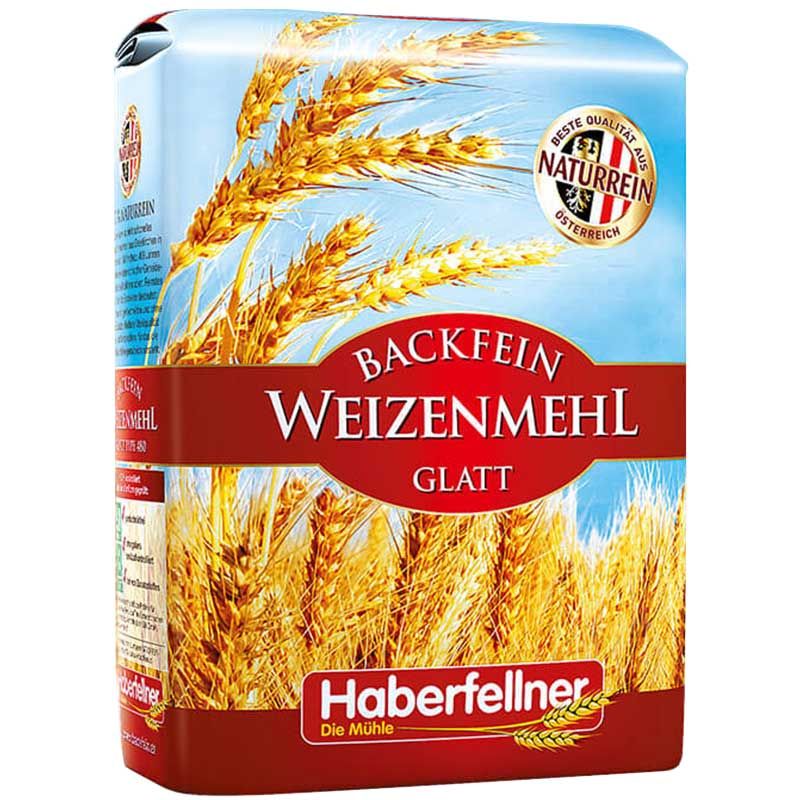 Farine fine de blé Haberfellner type 00 (FR 45 / AT W480)