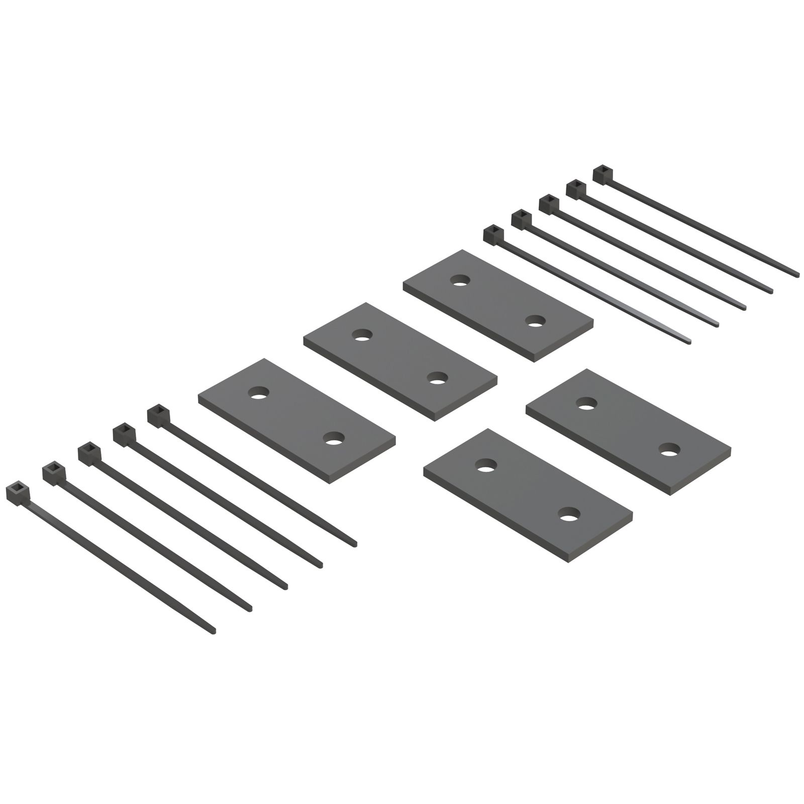 5x Distanziatore cavo antigelo incl. 10 fascette