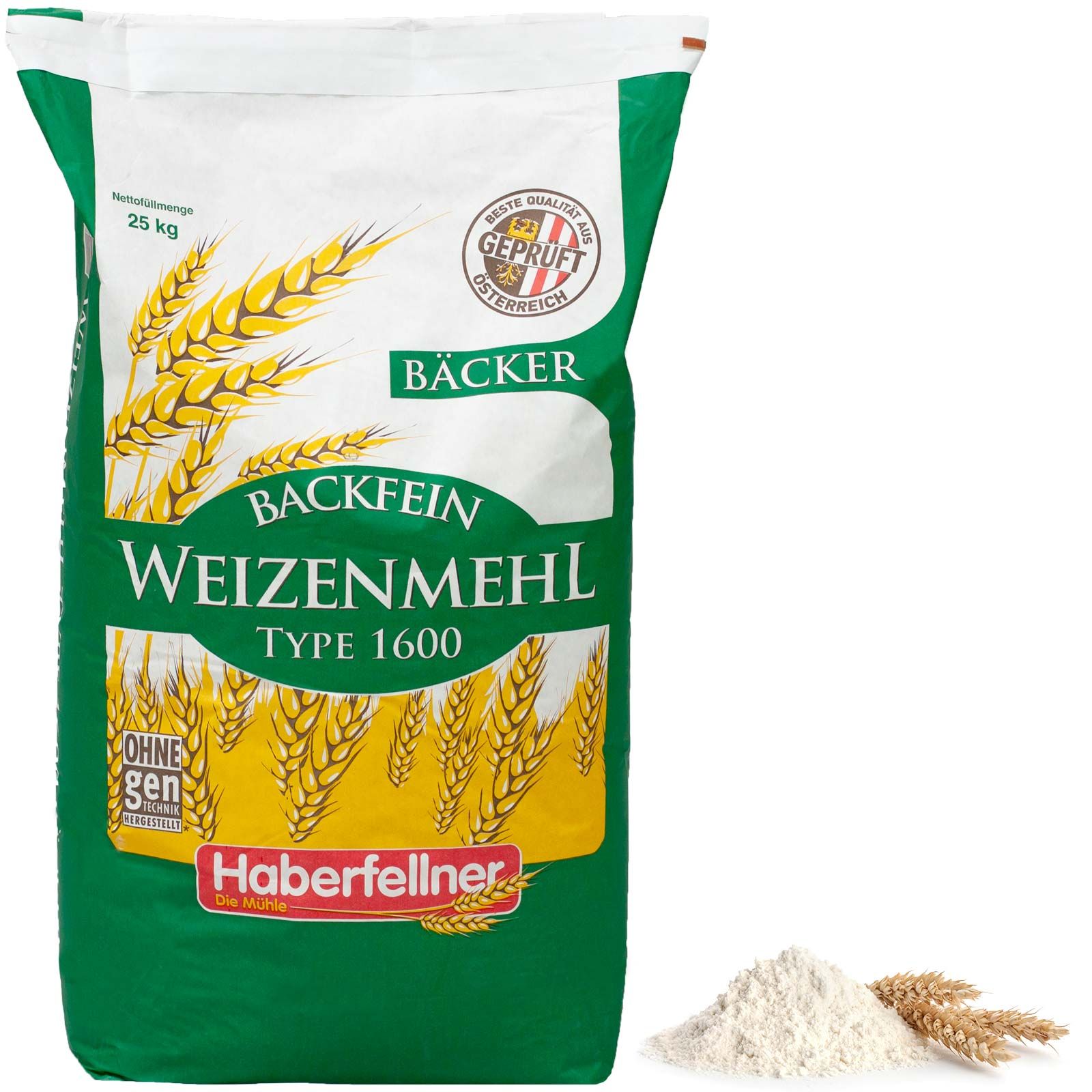 Haberfellner Farine de blé Type 1050 / w1600 25 kg