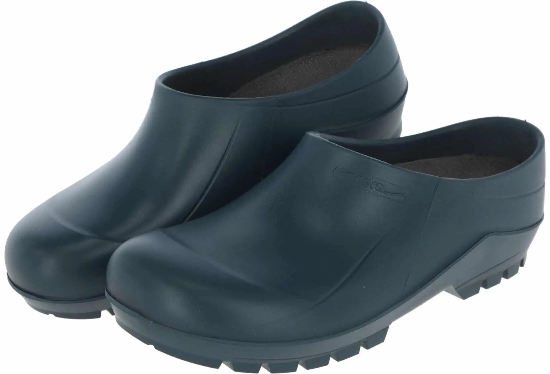 NORA PU-Clog blau