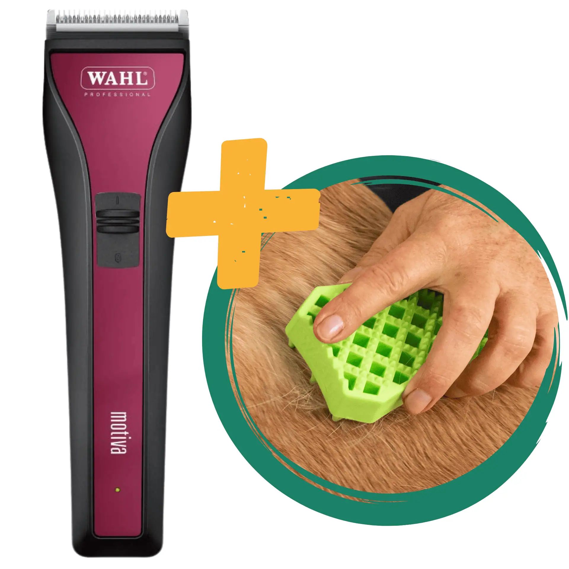 Tondeuse Wahl Motiva + brosse en caoutchouc Sheddy gratuite
