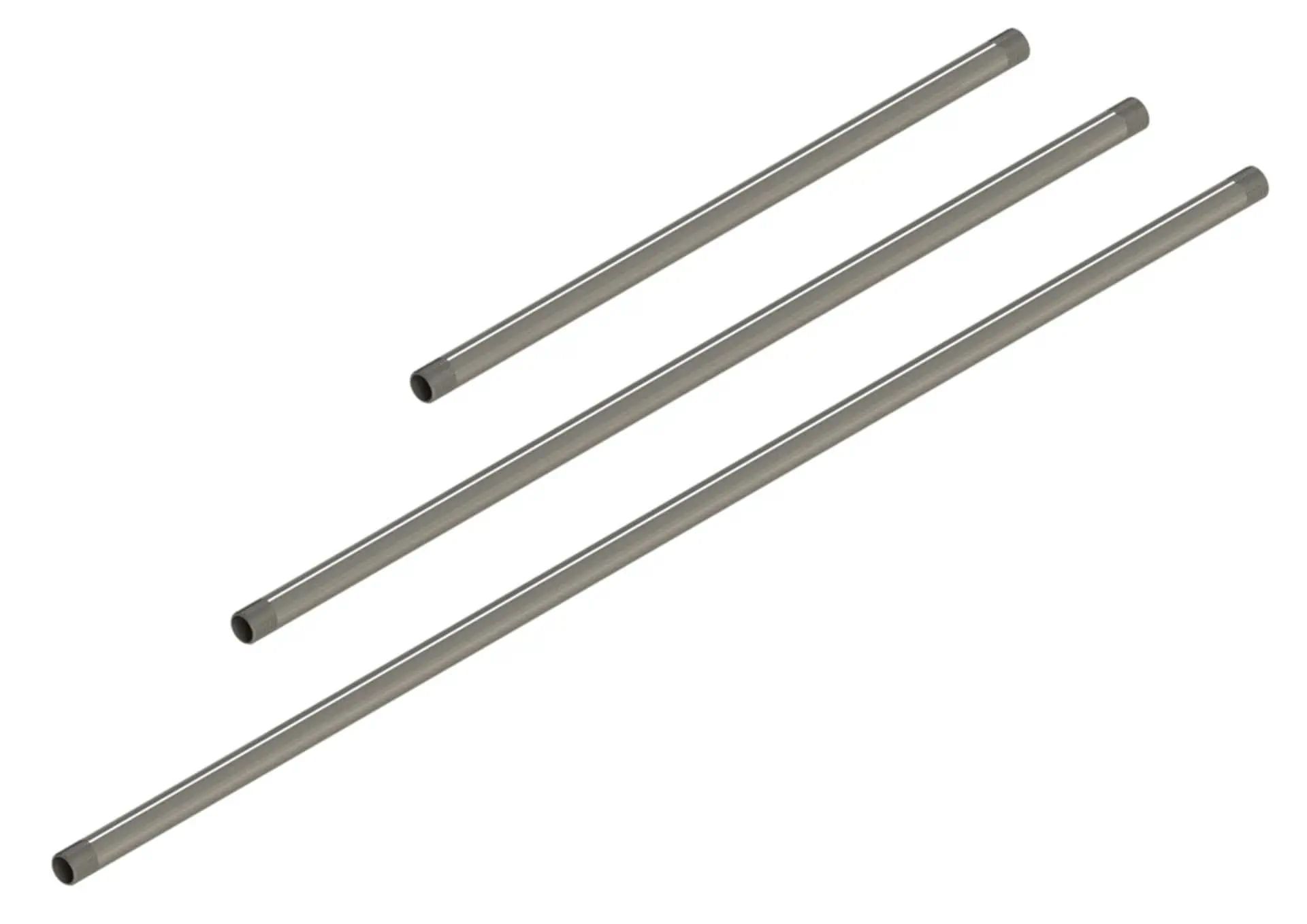 Connecting tube for drinking bowl stainless steel