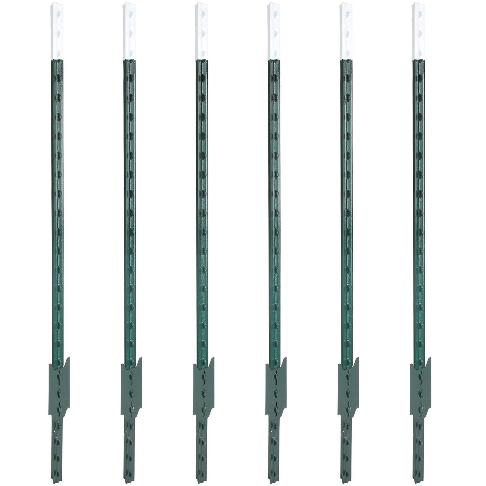 200x T-Pfosten Weidezaunpfahl Metall T-Post 213 cm