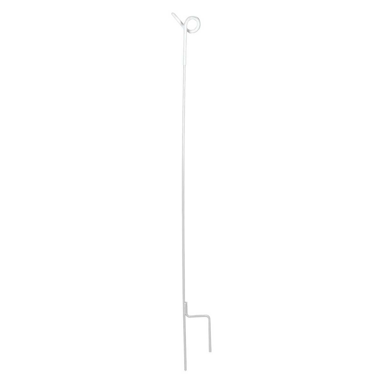 Pigtail post 105 cm white Ø 7 mm