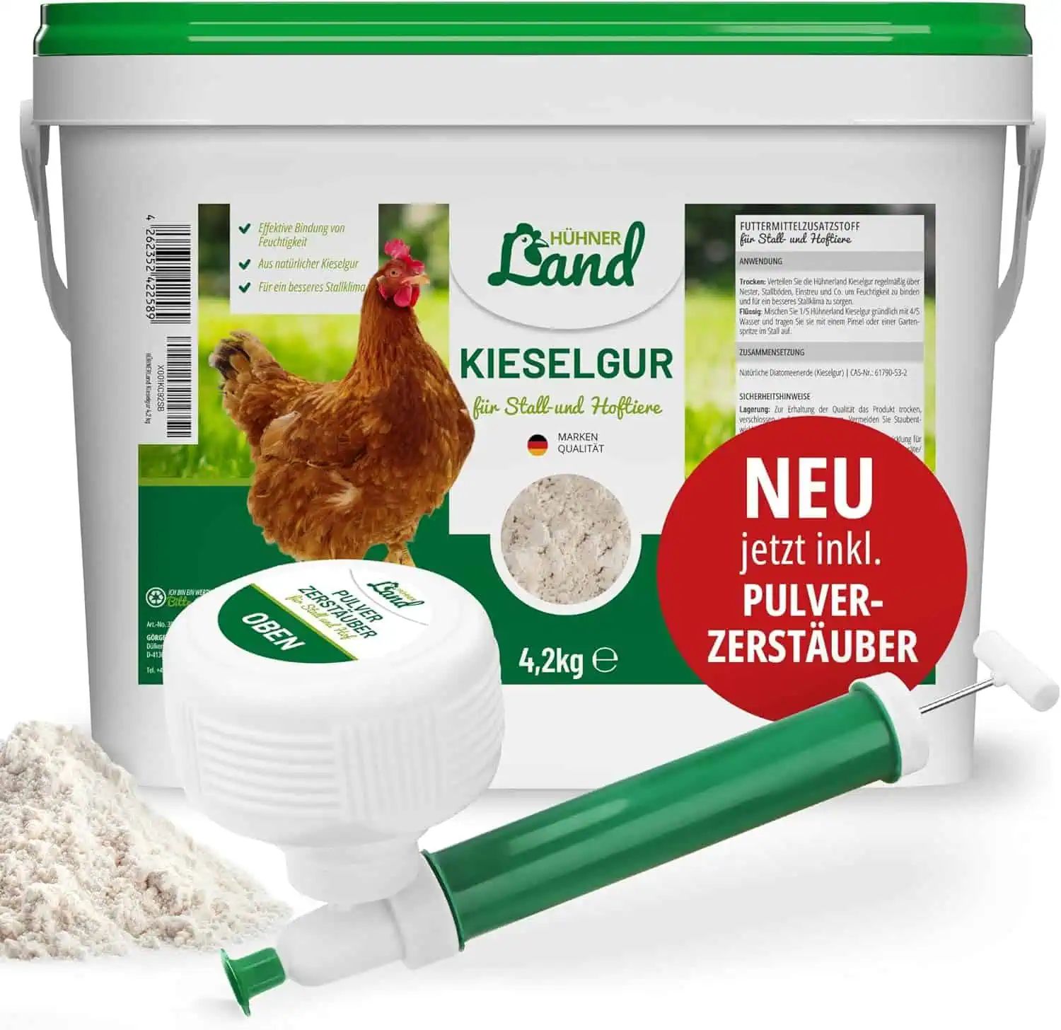 Terre de diatomées naturelle 4.2 kg