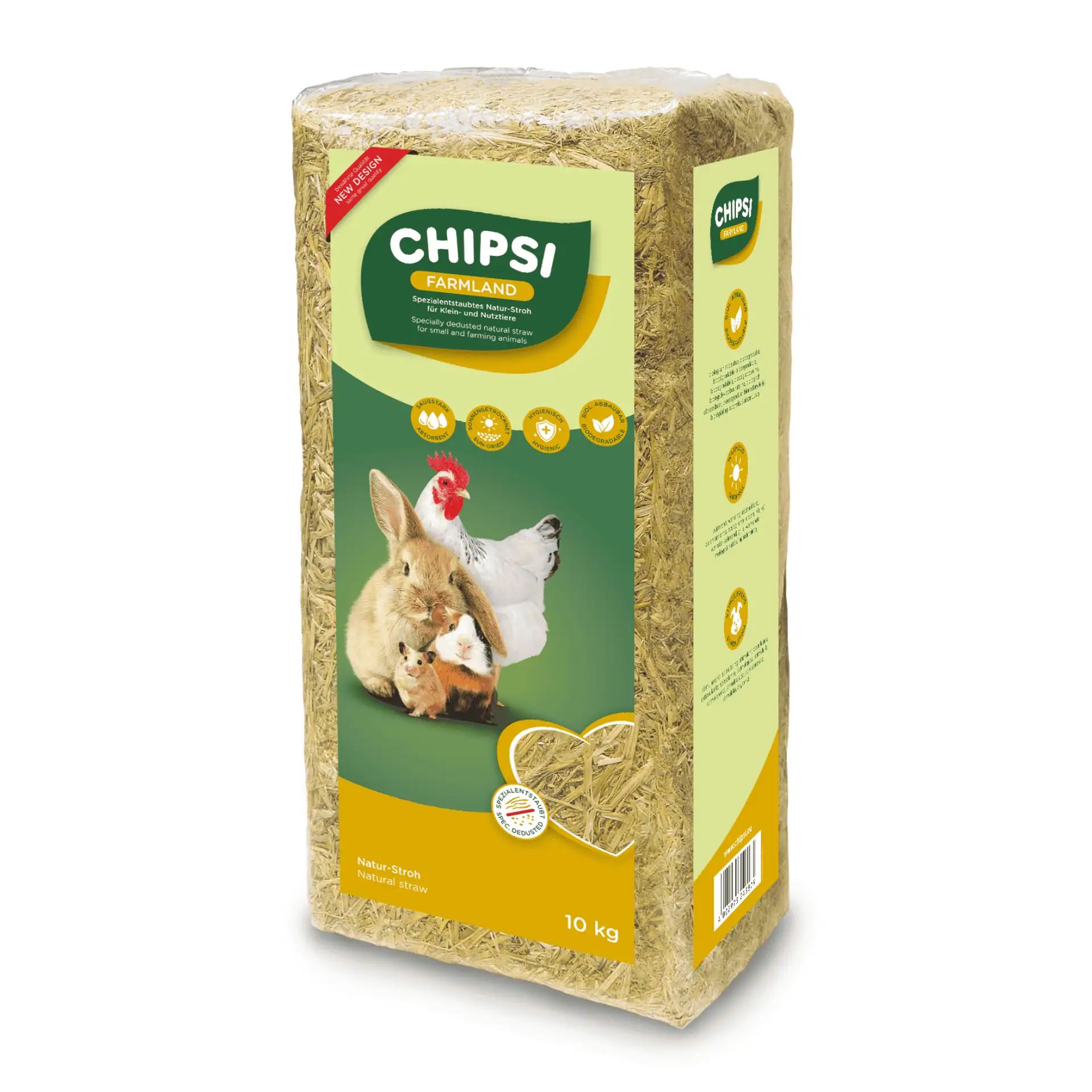 Paille naturelle Chipsi 10 kg