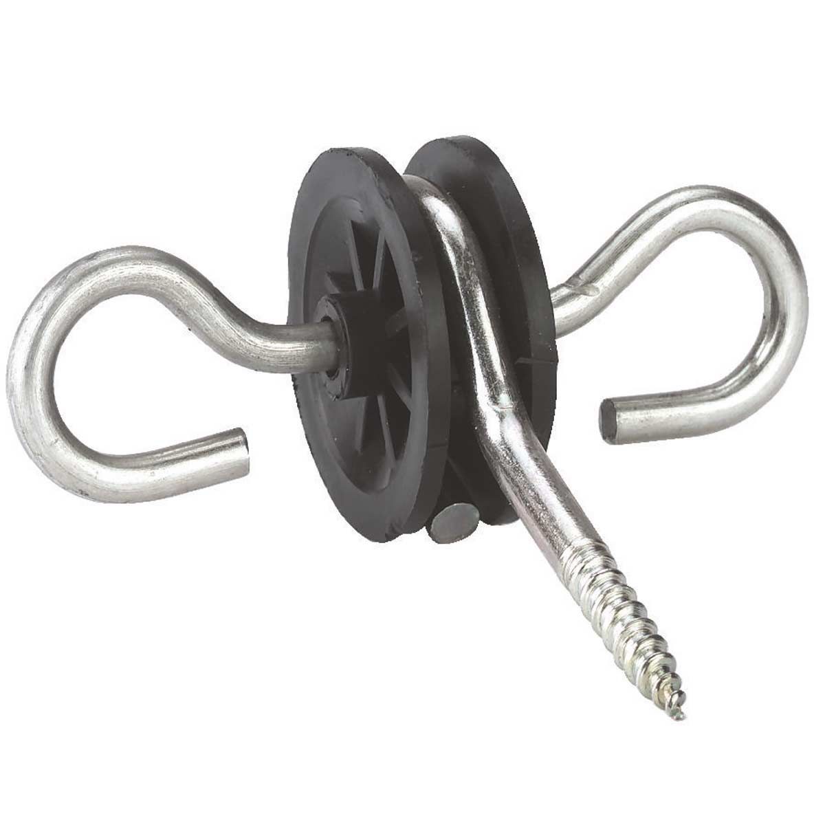 10x Isolatore per cancelli a due lati con ganci