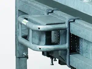 Dreipunkt-Schutzbügel für Quaderraufe Basic