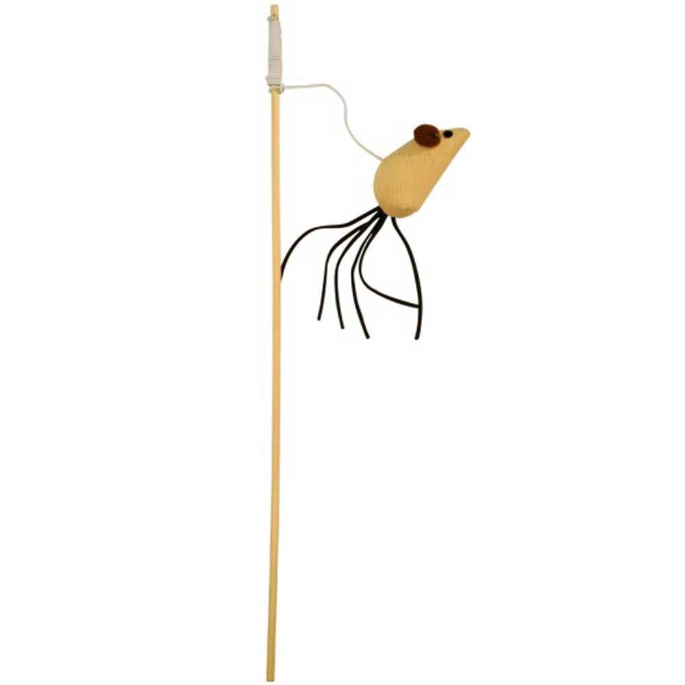 Kerbl Spielangel Maus NATURE 40 cm
