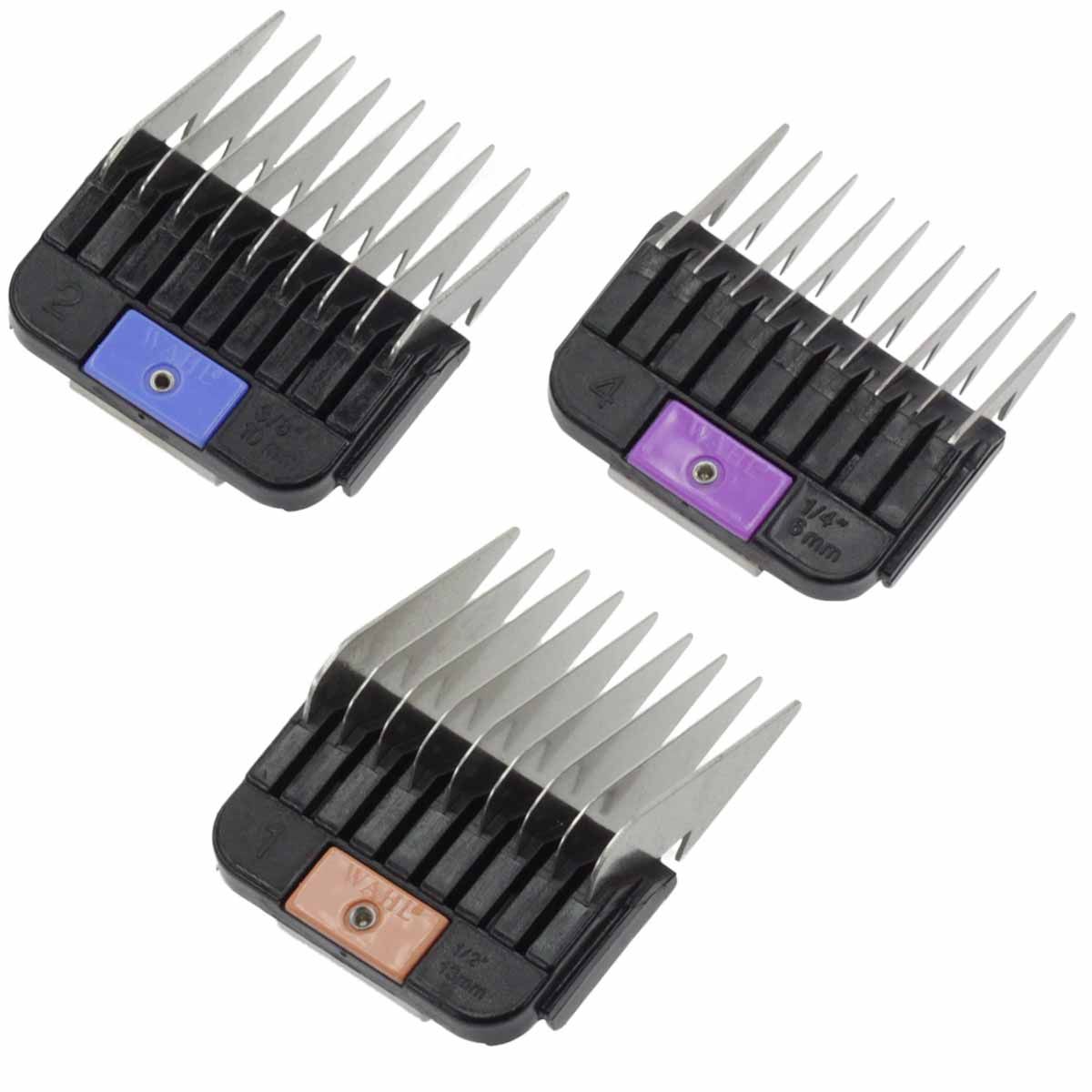 WAHL Aufsteckkamm Set Edelstahl Max 45 / 50