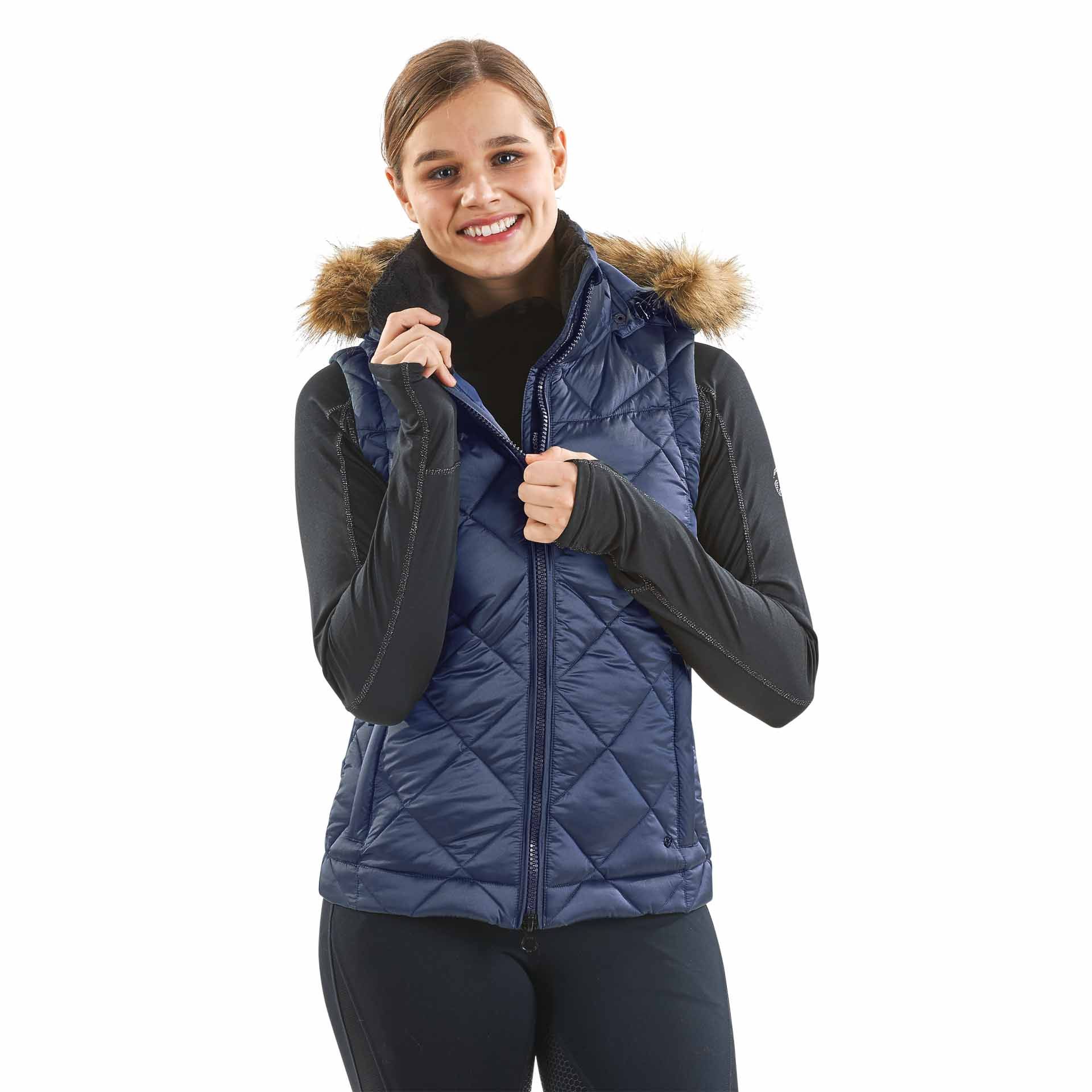 BUSSE Gilet BRIANA XS blu navy