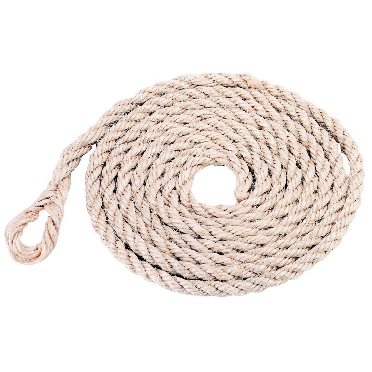 Corda per trasporto bovini 320 cm con cappio piccolo in sisal