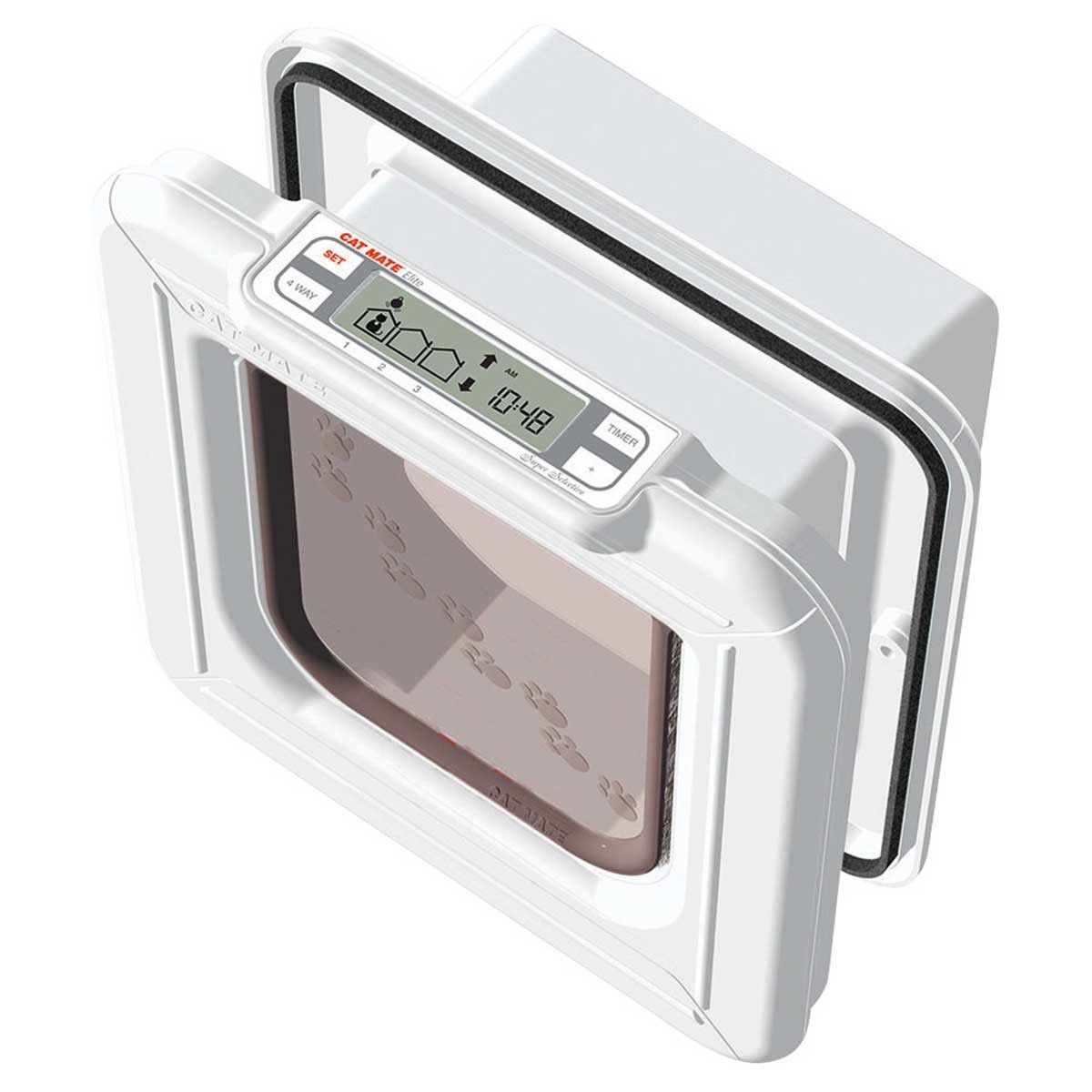 Cat Mate chatière 355 Elite Microchip + minuterie