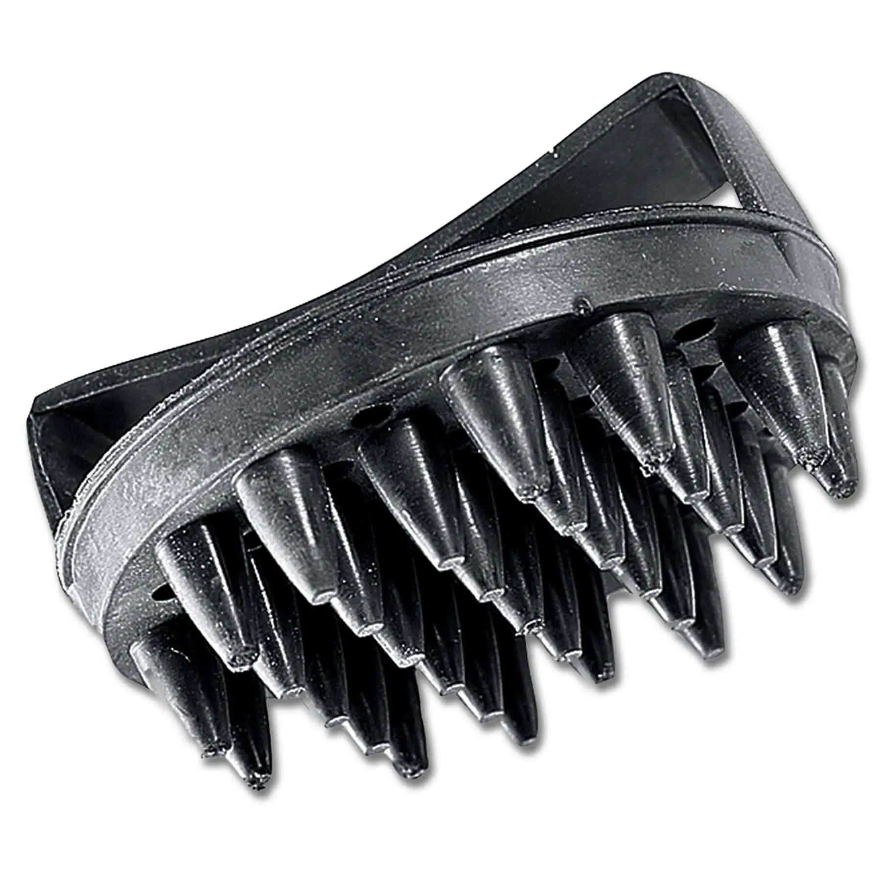 Waldhausen Striegel Rubber-Groomer, schwarz