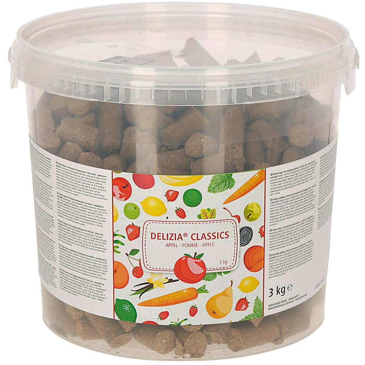 Kerbl Delizia cube de récompense 3 kg de pomme