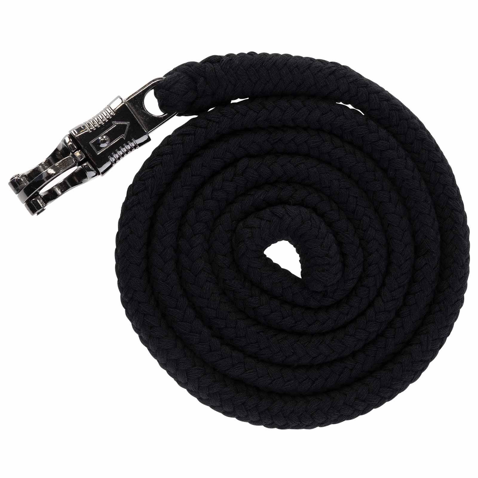 Covalliero Führstrick schwarz Panikhaken
