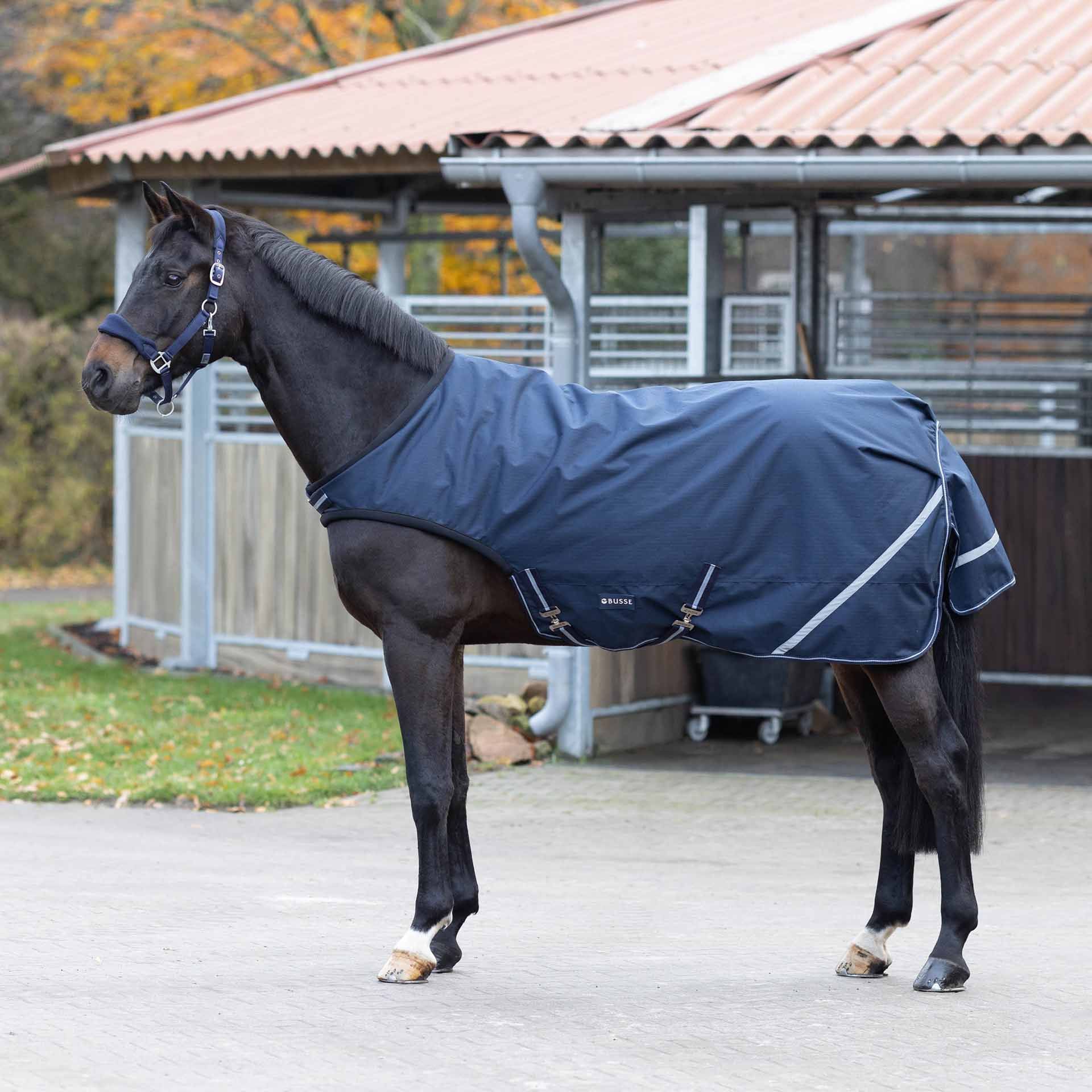 BUSSE Coperta antipioggia da allenamento RAIN COMFORT 50 125 blu navy